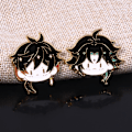 Pikkukuva 4 / 5: Genshin Impact Metal Badge paksuntava rintaneula figuurin pinssit cosplay - varastossa A