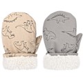 Miniatyrbild 3 av 10: Barnhandskar Skidåkning Snöhandskar GRÅ - on stock grey L