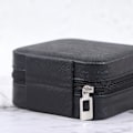 Miniatyrbild 5 av 5: Smycken Organizer Display Smycken Case Bärbar Smyckeskrin Lea - stock Green