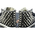 Pikkukuva 9 / 9: 100 kpl/sarja 9,5 mm niitit piikit Screwback Cone Studs Punk Style - varastossa