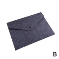 Miniatyrbild 10 av 11: Vattentätt läder A4 Business Mapp Dokumentpapper Organi - spot försäljning Light grey A4