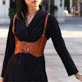 Pikkukuva 7 / 10: Underbust Corset Waist Belt MUSTA - spot ale black