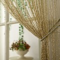 Pikkukuva 8 / 10: Glitter String verho Riippuvat helmiverhot MUSTA - varastossa black