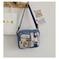 Pikkukuva 10 / 10: Kawaii Bag Girls Student Pieni anvas-laukku - spot-myynti C