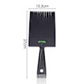 Miniatyrbild 2 av 10: Flat Top Guide Kam Hårklippning Clipper Kam SVART - stock black