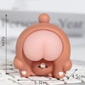 Miniatyrbild 1 av 5: Djur Soft Butt Ass Soft Sticky e Ornament Gift - on stock 4#