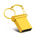 Pikkukuva 1 / 5: Mini High Speed ​​​​USB Flash Drive 32G 2TB Pen Drive Metal U Disk - spot-myynti Gold