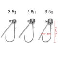 Pikkukuva 2 / 10: Lyijypääkoukku Kalakoukku 5.6G - varastossa 5.6g