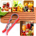 Miniatyrbild 4 av 4: 4-i-burköppnare Flasköppnare Burköppnare Köksverktyg - on stock Red