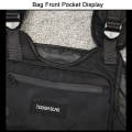 Miniatyrbild 7 av 10: Multifunktionell Oxford Cloth Chest Pack Tactical Vest Bag - spot sales black