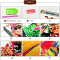 Miniatyrbild 4 av 6: Diamond painting / DIY 5D Diamantmålning - 30x40cm-xy001 - high quality