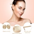 Pikkukuva 5 / 6: Alloy Stud Earrings Post Blank - varastossa