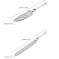 Miniatyrbild 3 av 5: 2st Cake Server Divider Spatel Set Bröd - stock