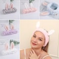 Pikkukuva 7 / 10: Spa Headband Rabbit Ears Makeup Headband BLUE - varastossa Blue