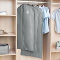 Miniatyrbild 9 av 10: Kläder cover Andas förvaringsväska skydd - spot sales Grey - 1 PC M