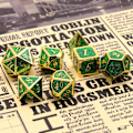 Pikkukuva 10 / 10: 7kpl DND Metal Dice Set Game Dice - spot ale