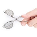 Pikkukuva 5 / 5: Tea Infuser Stainless Steel Sphere Mesh Tea Strainer Coffee Her - spot-myynti Silver
