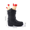 Miniatyrbild 2 av 10: Cowboy Boot Tändstickshållare VIT - spot sales White