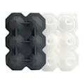 Miniatyrbild 1 av 7: 6 hålrum Diamond silikon iskubbrickor Ice Cube Maker - high quality grey