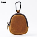 Miniatyrbild 1 av 10: Läder Running Pouch Hörlursväska BRUN - spot sales Brown