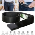 Miniatyrbild 10 av 10: Nylon Hidden Cash Pocket Taktisk midjeband MARINBLÅT - on stock