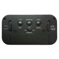 Miniatyrbild 4 av 4: Batteri LED Display Digital Smart Alarm Clock Snooze Temperatur - high quality black