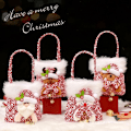 Pikkukuva 5 / 9: Joululahjakassi Candy Dragee Bag STYLE 1 - varastossa Style 1