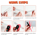 Miniatyrbild 8 av 9: Dekoration Deluxe Set Styling Tool Bling! Mode, vad som helst! - high quality