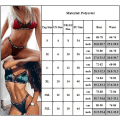Pikkukuva 6 / 6: Seksikäs naisten alusvaatteet Top Bra Alusvaatteet Set Yöpaita Sleepwear - spot-myynti green 2XL