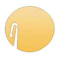 Pikkukuva 1 / 10: 10 kpl Juomamerkintätarrat Vierasnimitarra GOLD ROUND - spot-myynti Gold Round-Round