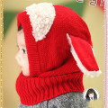 Miniatyrbild 5 av 10: Baby talvihattu toddler pipo lämmin hattu SININEN - high quality blue