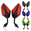 Pikkukuva 5 / 9: 2 kpl Taustapeili Mirror Spoiler RED - varastossa red