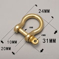 Miniatyrbild 5 av 10: Solid karbinhake D bågklammer - spot sales 3