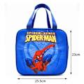 Pikkukuva 2 / 3: Pikachu Lounaskassi Kannettava eristysopiskelijan eristepussi - korkealaatuinen blue spiderman