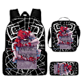 Miniatyrbild 1 av 2: 3-pack Spider Man Tecknad Ryggsäck för Pojkar-YY011