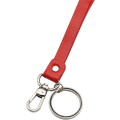 Pikkukuva 2 / 3: Pitkä avaimenperä, Aolaso-keinonahkahihna tukevalla metallipidikkeellä ID:lle, avain, USB (Red-1 Style) - spot-myynti