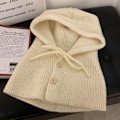 Pikkukuva 7 / 10: Neulottu hattu Beanie Cap BEIGE - korkea laatu beige