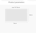 Miniatyrbild 3 av 9: Handduksbroderade handdukar VIT - on stock white