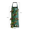 Miniatyrbild 5 av 7: Tyg jordgubbar hängande plantering släpande växter växa påse - stock green 4 Pockets