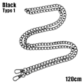 Pikkukuva 1 / 10: Laukkuketjun olkahihnat MUSTA 120 CMTYPE 1 TYPE 1 - korkea laatu Black 120 cmType 1-Type 1