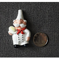 Pikkukuva 3 / 5: 6 kpl ylisuuria söpöjä 3D Fat Chef -jääkaappimagneetteja - spot-myynti
