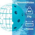 Miniatyrbild 2 av 10: 4st Golfboll Pickle Ball Pickleball Ball GRÖN - high quality green