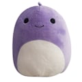 Pikkukuva 1 / 10: 20-25 cm Squishmallow tyyny pehmolelu VILETTI DINOSAURUS LILLA - hirsi