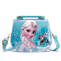 Miniatyrbild 1 av 2: Frozen tecknad en axelväska förvaring skolflickagåva - high quality blue