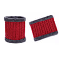 Miniatyrbild 10 av 10: Stickad halsduk tjock halsring NAVY - high quality navy