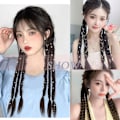 Pikkukuva 10 / 10: Long Boxer Braids Hair Ponytail - varastossa R