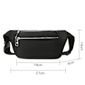 Pikkukuva 2 / 10: Vyölaukku Chest Pack BLACK - korkea laatu black