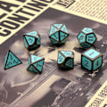 Pikkukuva 5 / 10: 7kpl DND Metal Dice Set Game Dice - spot ale