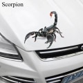 Pikkukuva 1 / 10: 3D-puskuritarra Autodekor Spider Crawling SCORPION - korkea laatu Scorpion