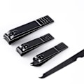 Miniatyrbild 6 av 8: 16st Nagelklippare Manikyr Pedikyr Set GRÅ - high quality Gray